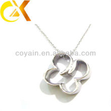 express alibaba Stainless Steel Jewelry pendant, silver flower pendant